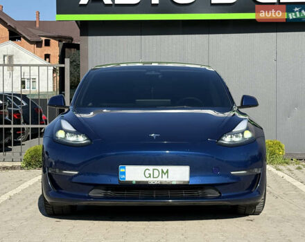 Синій Тесла Модель 3, об'ємом двигуна 0 л та пробігом 55 тис. км за 24400 $, фото 2 на Automoto.ua