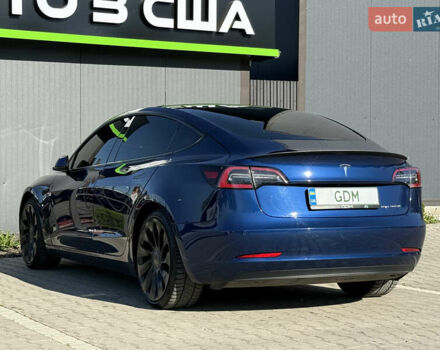 Синій Тесла Модель 3, об'ємом двигуна 0 л та пробігом 55 тис. км за 24400 $, фото 8 на Automoto.ua