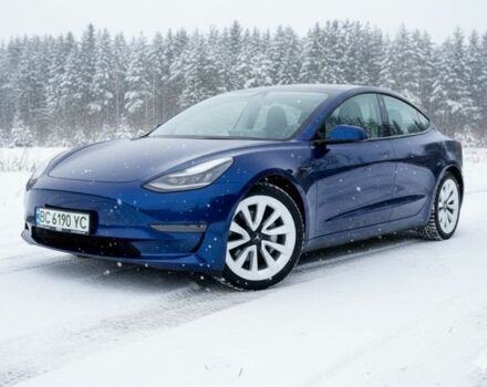 Синій Тесла Модель 3, об'ємом двигуна 0 л та пробігом 62 тис. км за 18000 $, фото 3 на Automoto.ua