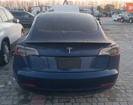 Синий Тесла Модель 3, объемом двигателя 0 л и пробегом 42 тыс. км за 11999 $, фото 3 на Automoto.ua