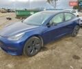 Синий Тесла Модель 3, объемом двигателя 0 л и пробегом 63 тыс. км за 6500 $, фото 1 на Automoto.ua