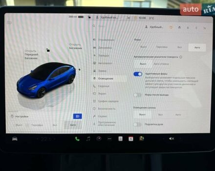 Синій Тесла Модель 3, об'ємом двигуна 0 л та пробігом 21 тис. км за 20999 $, фото 128 на Automoto.ua