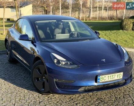 Синій Тесла Модель 3, об'ємом двигуна 0 л та пробігом 21 тис. км за 20999 $, фото 41 на Automoto.ua