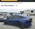 Синий Тесла Модель 3, объемом двигателя 0 л и пробегом 47 тыс. км за 23500 $, фото 2 на Automoto.ua