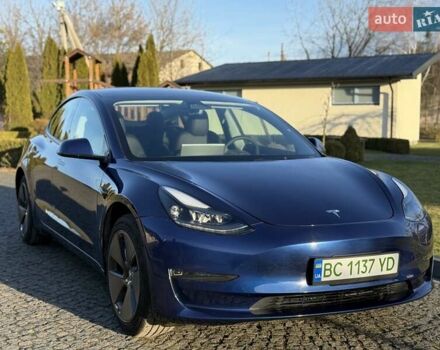 Синій Тесла Модель 3, об'ємом двигуна 0 л та пробігом 21 тис. км за 20999 $, фото 32 на Automoto.ua