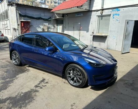 Синий Тесла Модель 3, объемом двигателя 0 л и пробегом 21 тыс. км за 26800 $, фото 7 на Automoto.ua