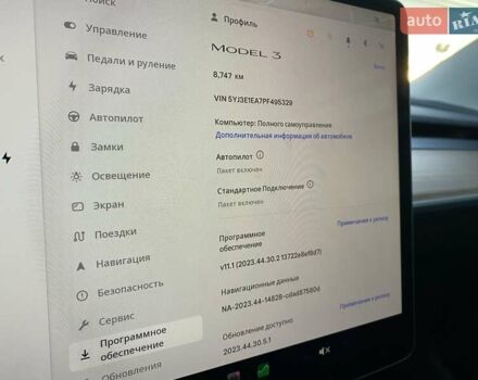 Синий Тесла Модель 3, объемом двигателя 0 л и пробегом 9 тыс. км за 25652 $, фото 27 на Automoto.ua