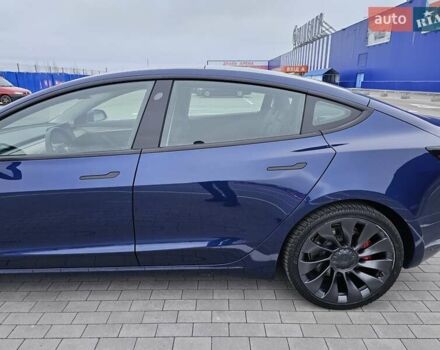 Синий Тесла Модель 3, объемом двигателя 0 л и пробегом 23 тыс. км за 26449 $, фото 6 на Automoto.ua