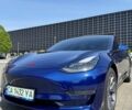 Синий Тесла Модель 3, объемом двигателя 0 л и пробегом 67 тыс. км за 21500 $, фото 1 на Automoto.ua
