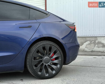 Синий Тесла Модель 3, объемом двигателя 0 л и пробегом 37 тыс. км за 24900 $, фото 14 на Automoto.ua