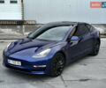Синий Тесла Модель 3, объемом двигателя 0 л и пробегом 37 тыс. км за 24900 $, фото 1 на Automoto.ua
