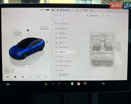 Синій Тесла Модель 3, об'ємом двигуна 0 л та пробігом 21 тис. км за 20999 $, фото 129 на Automoto.ua