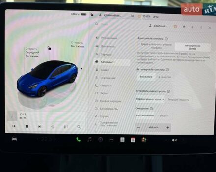 Синій Тесла Модель 3, об'ємом двигуна 0 л та пробігом 21 тис. км за 20999 $, фото 127 на Automoto.ua