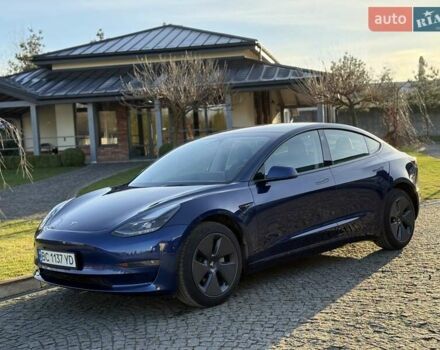 Синій Тесла Модель 3, об'ємом двигуна 0 л та пробігом 21 тис. км за 20999 $, фото 3 на Automoto.ua