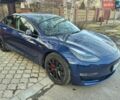 Синий Тесла Модель 3, объемом двигателя 0 л и пробегом 48 тыс. км за 27500 $, фото 1 на Automoto.ua