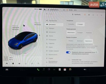 Синій Тесла Модель 3, об'ємом двигуна 0 л та пробігом 21 тис. км за 20999 $, фото 126 на Automoto.ua