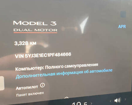 Синий Тесла Модель 3, объемом двигателя 0 л и пробегом 3 тыс. км за 29500 $, фото 9 на Automoto.ua