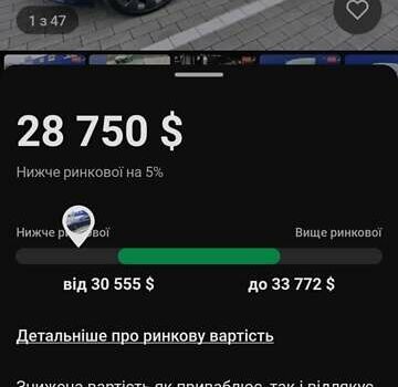 Синий Тесла Модель 3, объемом двигателя 0 л и пробегом 23 тыс. км за 26449 $, фото 1 на Automoto.ua