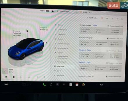 Синій Тесла Модель 3, об'ємом двигуна 0 л та пробігом 21 тис. км за 20999 $, фото 137 на Automoto.ua