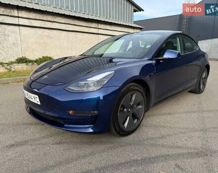 Синий Тесла Модель 3, объемом двигателя 0 л и пробегом 5 тыс. км за 23800 $, фото 2 на Automoto.ua
