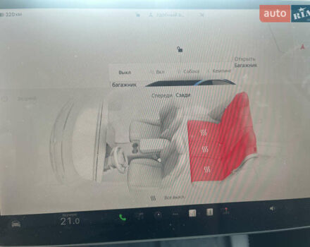 Синий Тесла Модель 3, объемом двигателя 0 л и пробегом 29 тыс. км за 21500 $, фото 9 на Automoto.ua