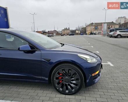 Синий Тесла Модель 3, объемом двигателя 0 л и пробегом 23 тыс. км за 26449 $, фото 9 на Automoto.ua