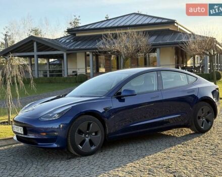 Синій Тесла Модель 3, об'ємом двигуна 0 л та пробігом 21 тис. км за 20999 $, фото 2 на Automoto.ua
