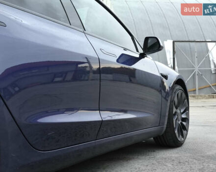 Синий Тесла Модель 3, объемом двигателя 0 л и пробегом 37 тыс. км за 24900 $, фото 18 на Automoto.ua