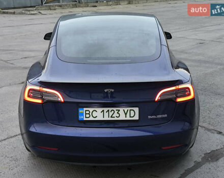 Синий Тесла Модель 3, объемом двигателя 0 л и пробегом 37 тыс. км за 24900 $, фото 11 на Automoto.ua