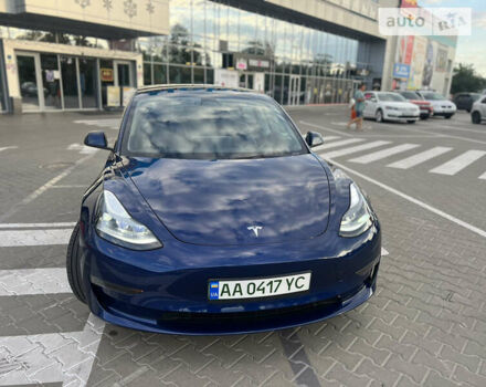 Синій Тесла Модель 3, об'ємом двигуна 0 л та пробігом 42 тис. км за 21200 $, фото 1 на Automoto.ua