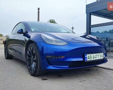 Синий Тесла Модель 3, объемом двигателя 0 л и пробегом 26 тыс. км за 25999 $, фото 2 на Automoto.ua