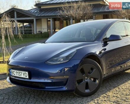 Синій Тесла Модель 3, об'ємом двигуна 0 л та пробігом 21 тис. км за 20999 $, фото 16 на Automoto.ua