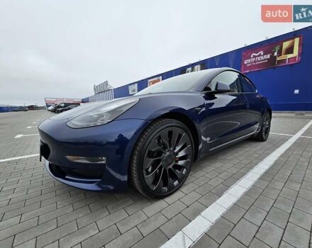 Синий Тесла Модель 3, объемом двигателя 0 л и пробегом 30 тыс. км за 27800 $, фото 17 на Automoto.ua