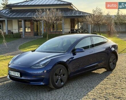 Синій Тесла Модель 3, об'ємом двигуна 0 л та пробігом 21 тис. км за 20999 $, фото 4 на Automoto.ua