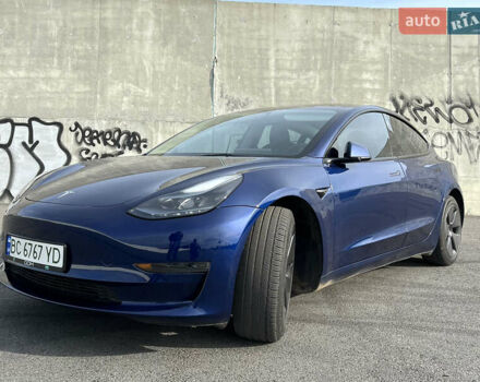 Синій Тесла Модель 3, об'ємом двигуна 0 л та пробігом 74 тис. км за 22800 $, фото 2 на Automoto.ua