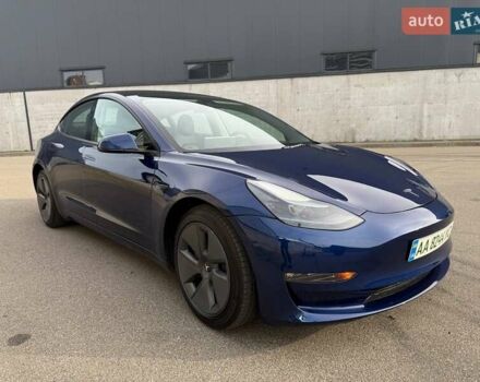 Синий Тесла Модель 3, объемом двигателя 0 л и пробегом 5 тыс. км за 23800 $, фото 3 на Automoto.ua