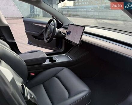 Синий Тесла Модель 3, объемом двигателя 0 л и пробегом 5 тыс. км за 24999 $, фото 1 на Automoto.ua