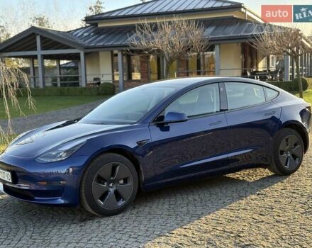 Синій Тесла Модель 3, об'ємом двигуна 0 л та пробігом 21 тис. км за 20999 $, фото 1 на Automoto.ua