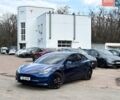 Синий Тесла Модель 3, объемом двигателя 0 л и пробегом 63 тыс. км за 25999 $, фото 1 на Automoto.ua