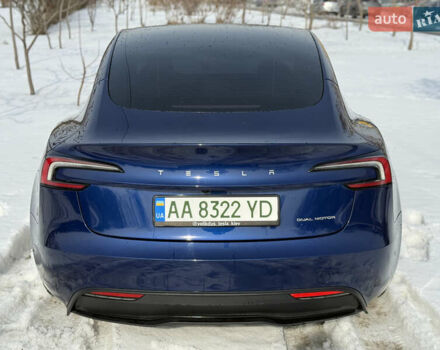 Синий Тесла Модель 3, объемом двигателя 0 л и пробегом 50 тыс. км за 34990 $, фото 13 на Automoto.ua