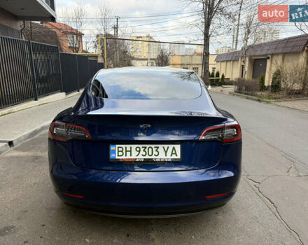 Синий Тесла Модель 3, объемом двигателя 0 л и пробегом 38 тыс. км за 20400 $, фото 5 на Automoto.ua