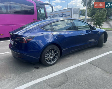 Синий Тесла Модель 3, объемом двигателя 0 л и пробегом 29 тыс. км за 21500 $, фото 4 на Automoto.ua