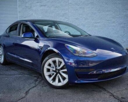 Синий Тесла Модель 3, объемом двигателя 0 л и пробегом 39 тыс. км за 19800 $, фото 2 на Automoto.ua