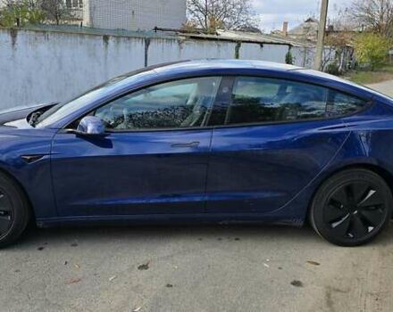 Синий Тесла Модель 3, объемом двигателя 0 л и пробегом 7 тыс. км за 31900 $, фото 3 на Automoto.ua