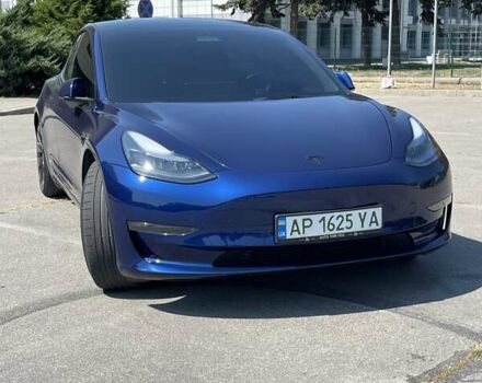 Синій Тесла Модель 3, об'ємом двигуна 0 л та пробігом 56 тис. км за 26296 $, фото 1 на Automoto.ua