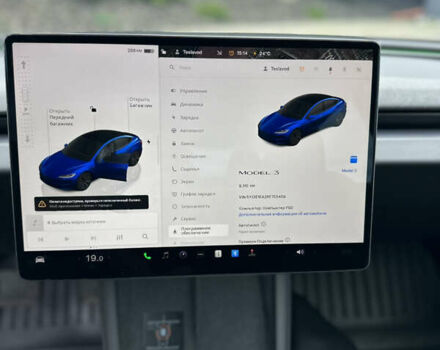 Тесла Модель 3 2024 в Луцке на Automoto.ua Синий Тесла Модель 3, объемом двигателя 0 л и пробегом 7 тыс. км за 24300 $, фото 16 на Automoto.ua