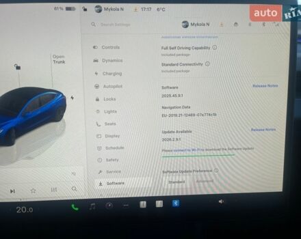 Синій Тесла Модель 3, об'ємом двигуна 0 л та пробігом 27 тис. км за 29000 $, фото 24 на Automoto.ua