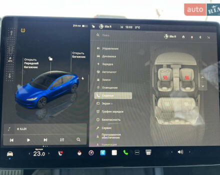 Синій Тесла Модель 3, об'ємом двигуна 0 л та пробігом 14 тис. км за 32999 $, фото 44 на Automoto.ua
