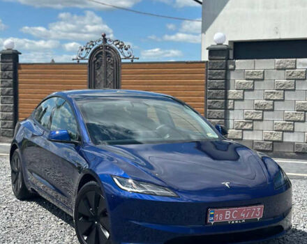 Синий Тесла Модель 3, объемом двигателя 0 л и пробегом 8 тыс. км за 24999 $, фото 1 на Automoto.ua