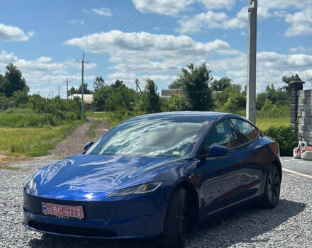 Синий Тесла Модель 3, объемом двигателя 0 л и пробегом 8 тыс. км за 24999 $, фото 2 на Automoto.ua
